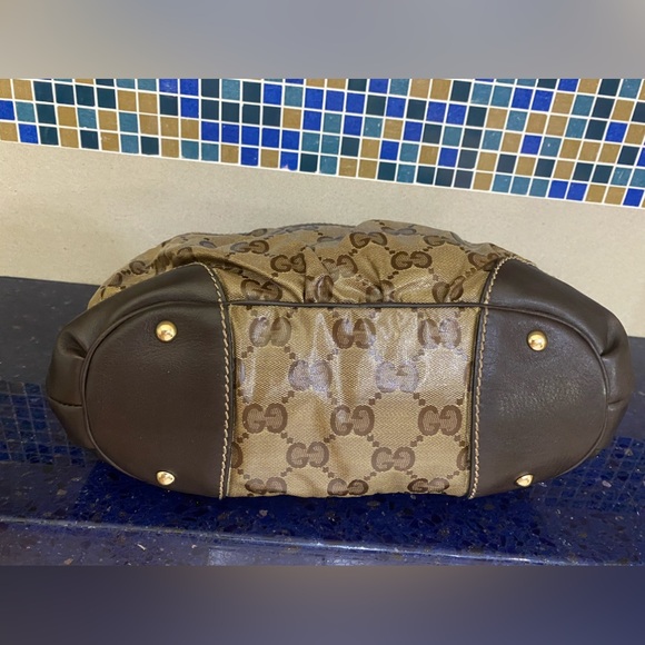 Crystal Coated Canvas Gucci Hobo shoulder bag - Picture 2 of 16